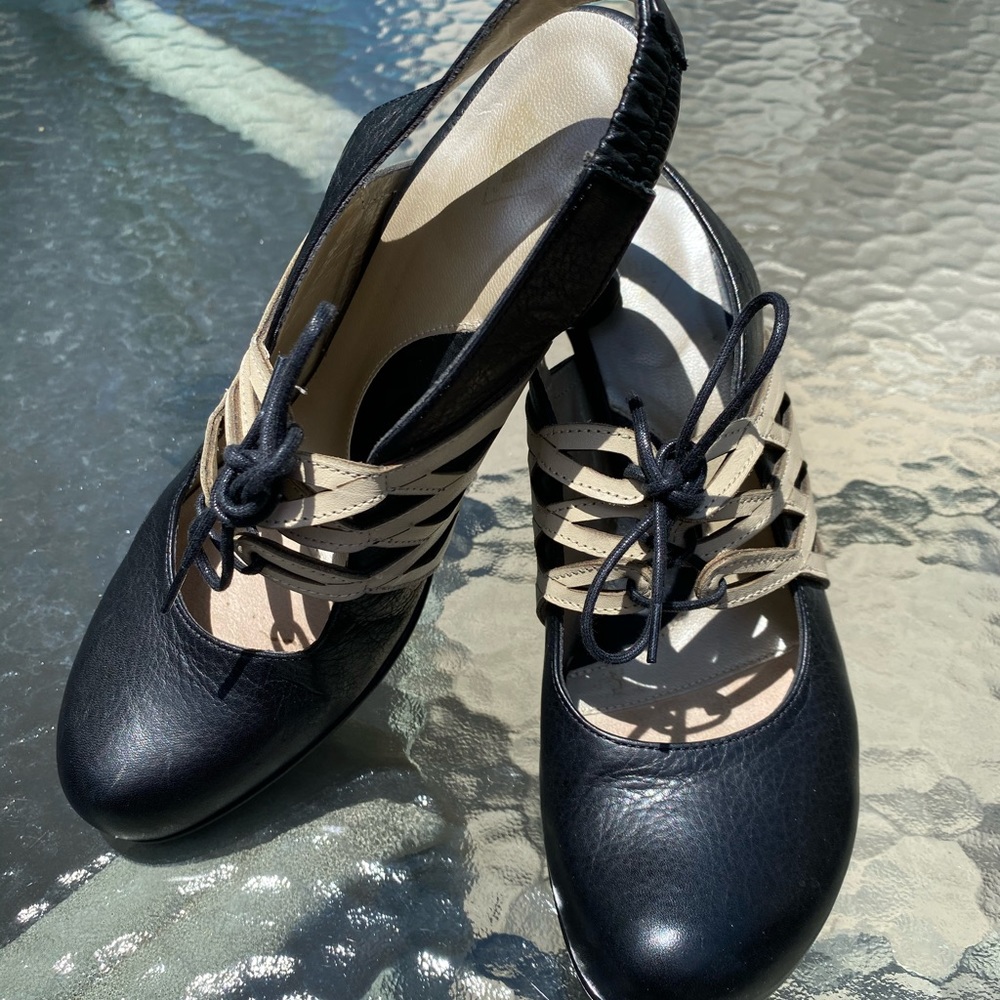 John Fluevog Sling Back Shoes